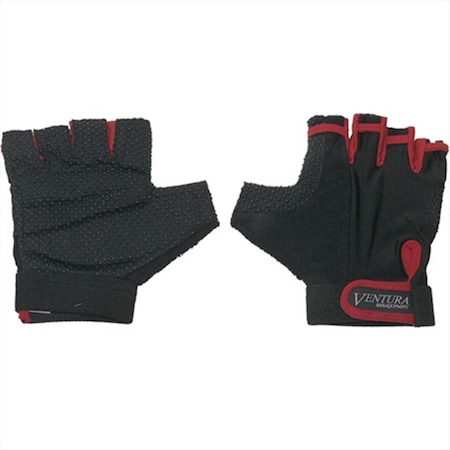 Red Touch Gloves In Size Medium